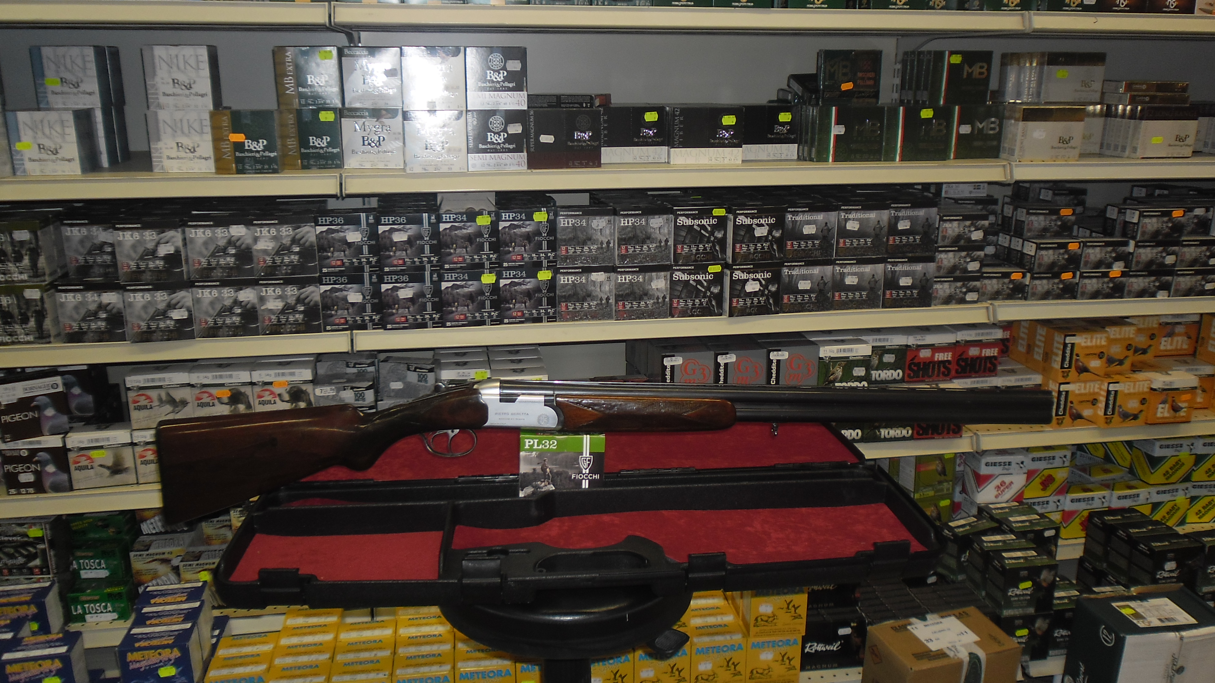 FUCILE SOVRAPPOSTO - MARCA BERETTA - MODELLO S.55 - CALIBRO 12 392