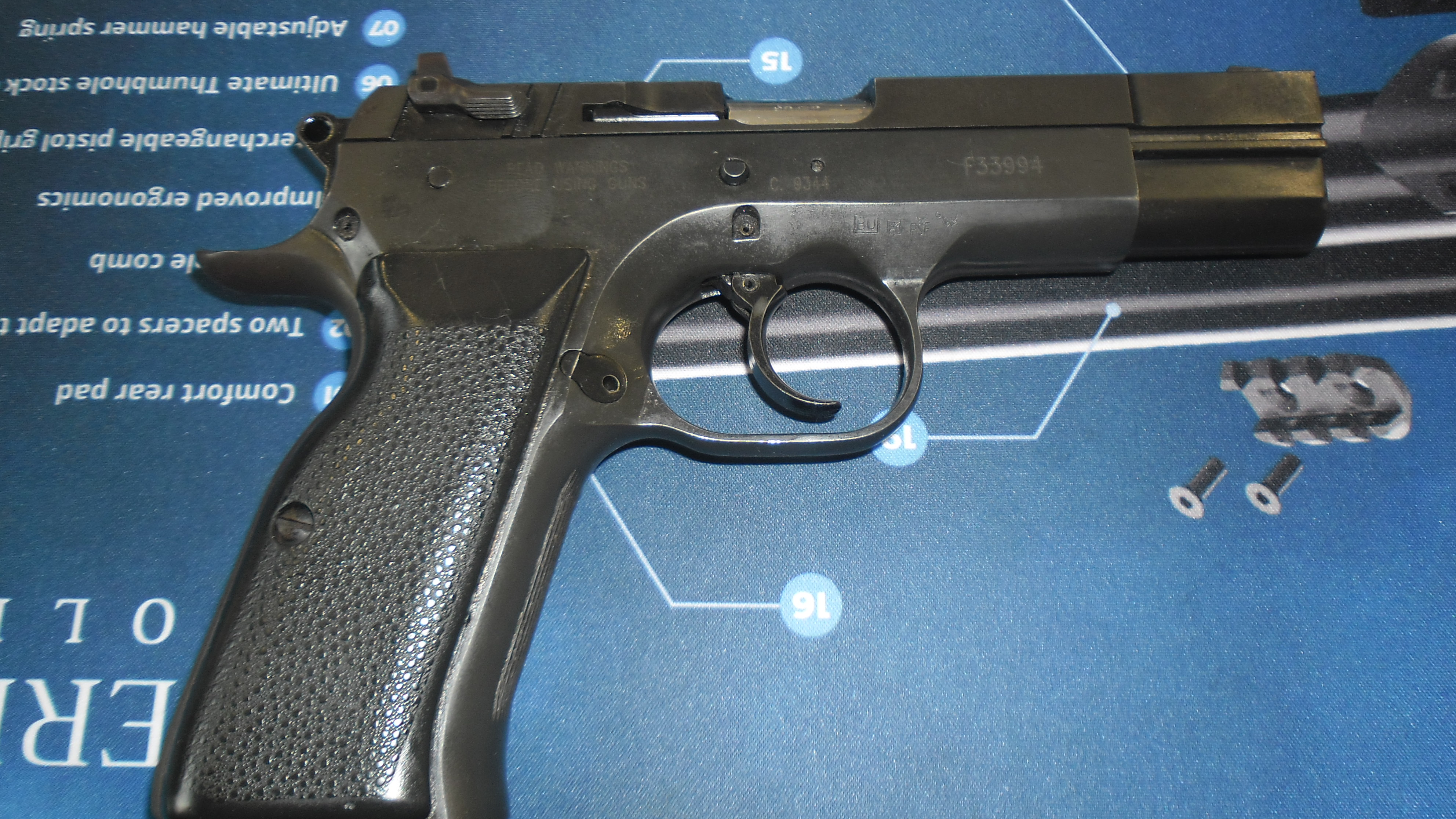 PISTOLA SEMIAUTOMATICA - MARCA TANFOGLIO - MODELLO MOD. FORCE CARRY 'Y' - CALIBRO 9X21 618