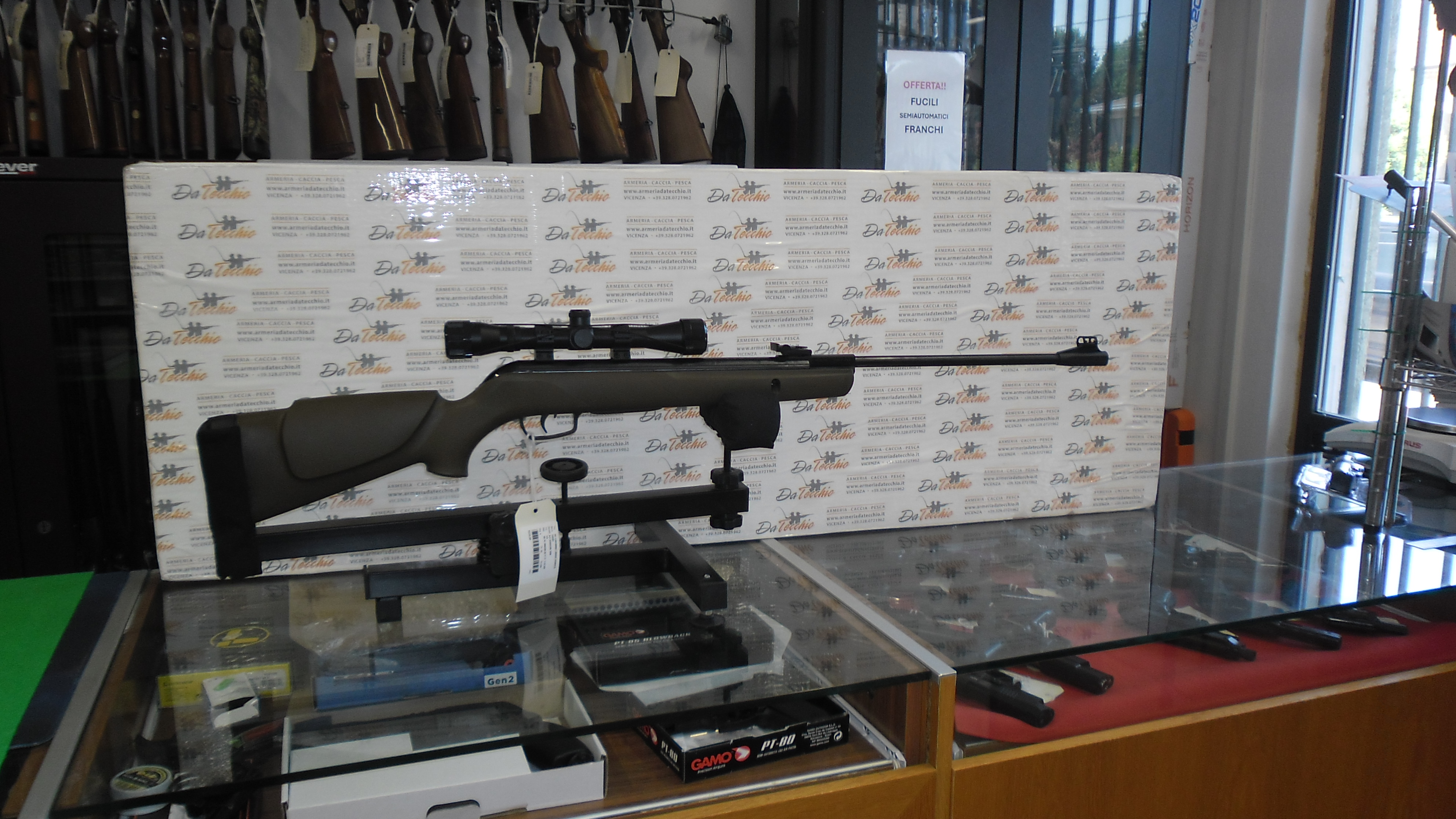 AC CARABINA LIBERA VENDITA - MARCA GAMO - MODELLO A.C.SHADOW 1000 - CALIBRO 4,5 740